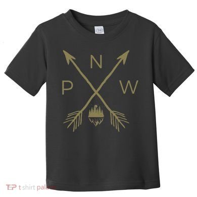Pacific Northwest Mountain Cool Pnw Pacific Northwest Toddler T-Shirt