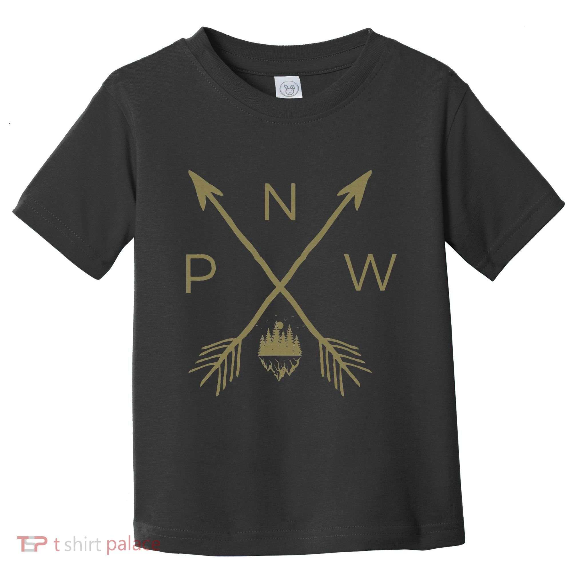 Pacific Northwest Mountain Cool Pnw Pacific Northwest Toddler T-Shirt