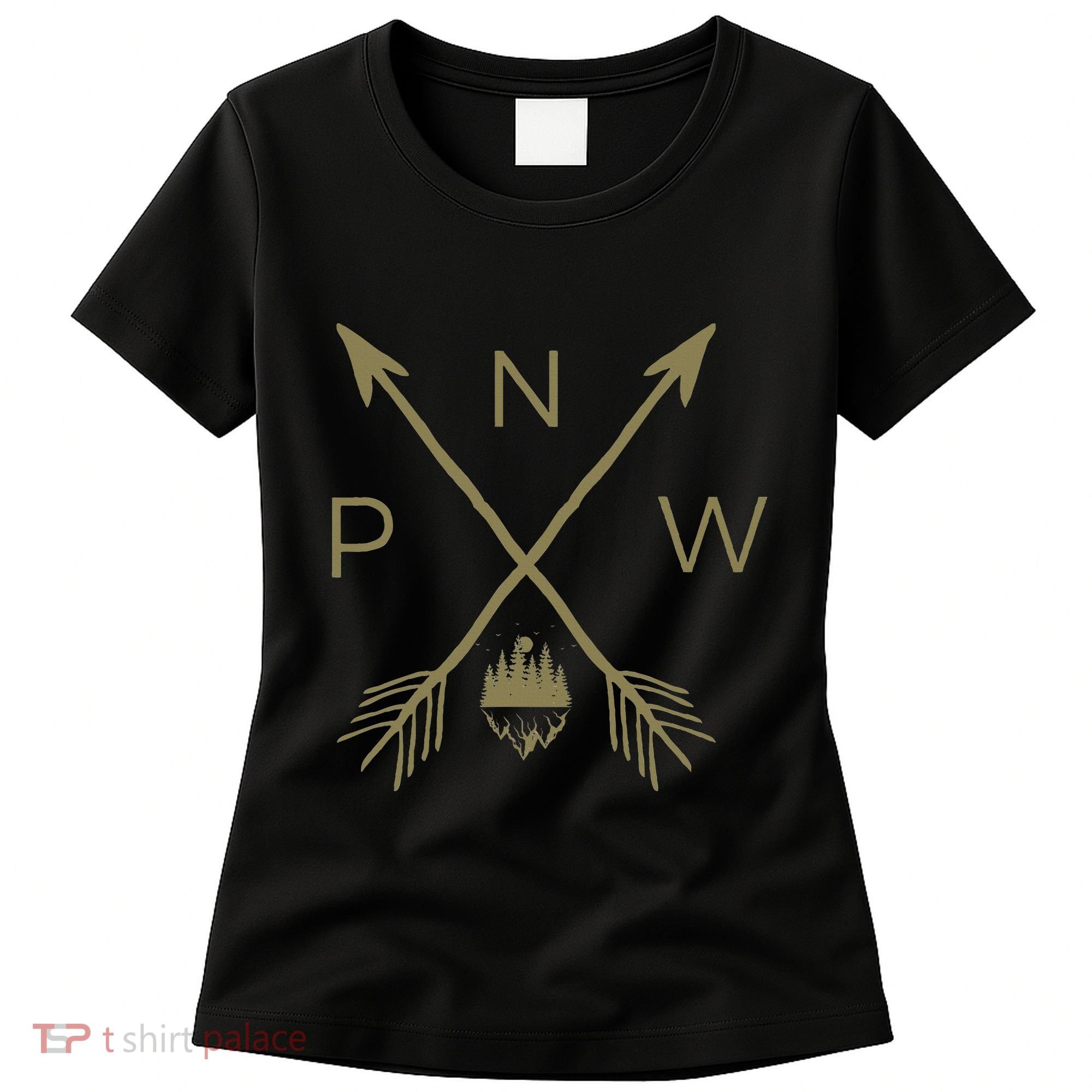 Pacific Northwest Mountain Cool Pnw Pacific Northwest Women's T-Shirt