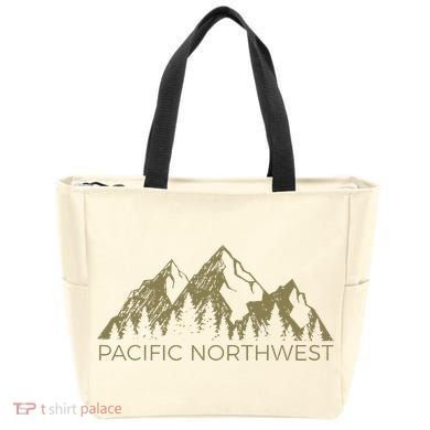Pacific Northwest Mountain Pnw Pacific Northwest Tote Bag