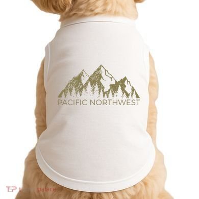 Pacific Northwest Mountain Pnw Pacific Northwest Doggie Tank