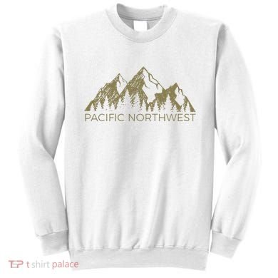 Pacific Northwest Mountain Pnw Pacific Northwest Sweatshirt