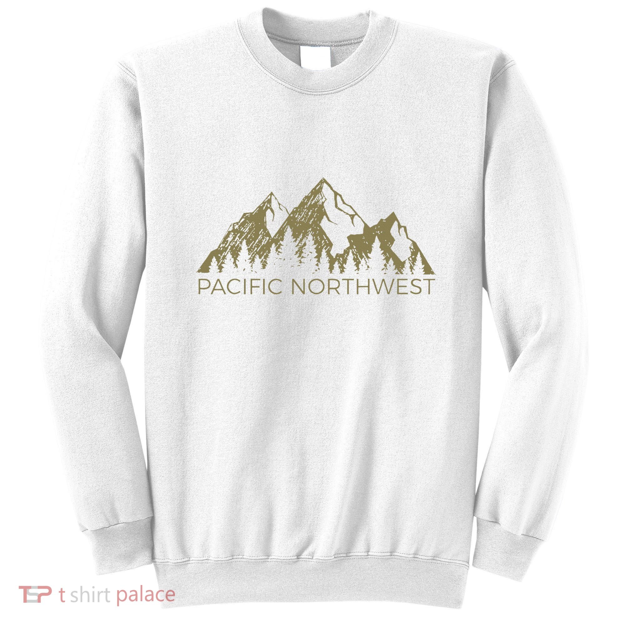 Pacific Northwest Mountain Pnw Pacific Northwest Sweatshirt