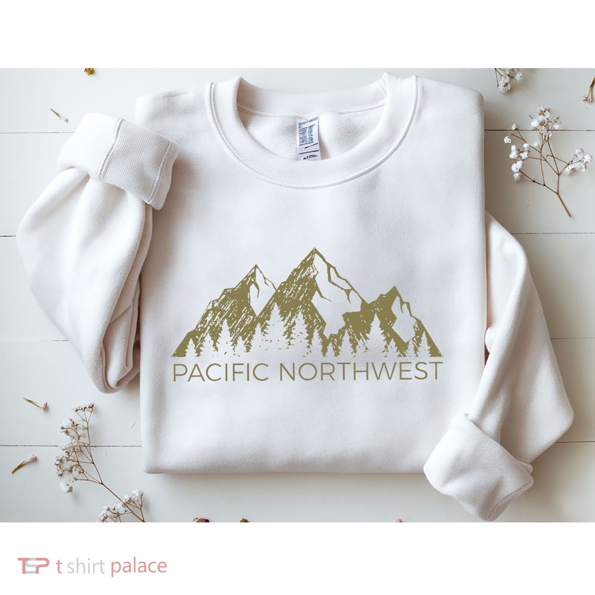 Pacific Northwest Mountain Pnw Pacific Northwest Sweatshirt