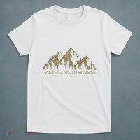 Pacific Northwest Mountain Pnw Pacific Northwest T-Shirt thumb 5