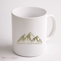 Pacific Northwest Mountain Pnw Pacific Northwest Coffee Mug thumb 1