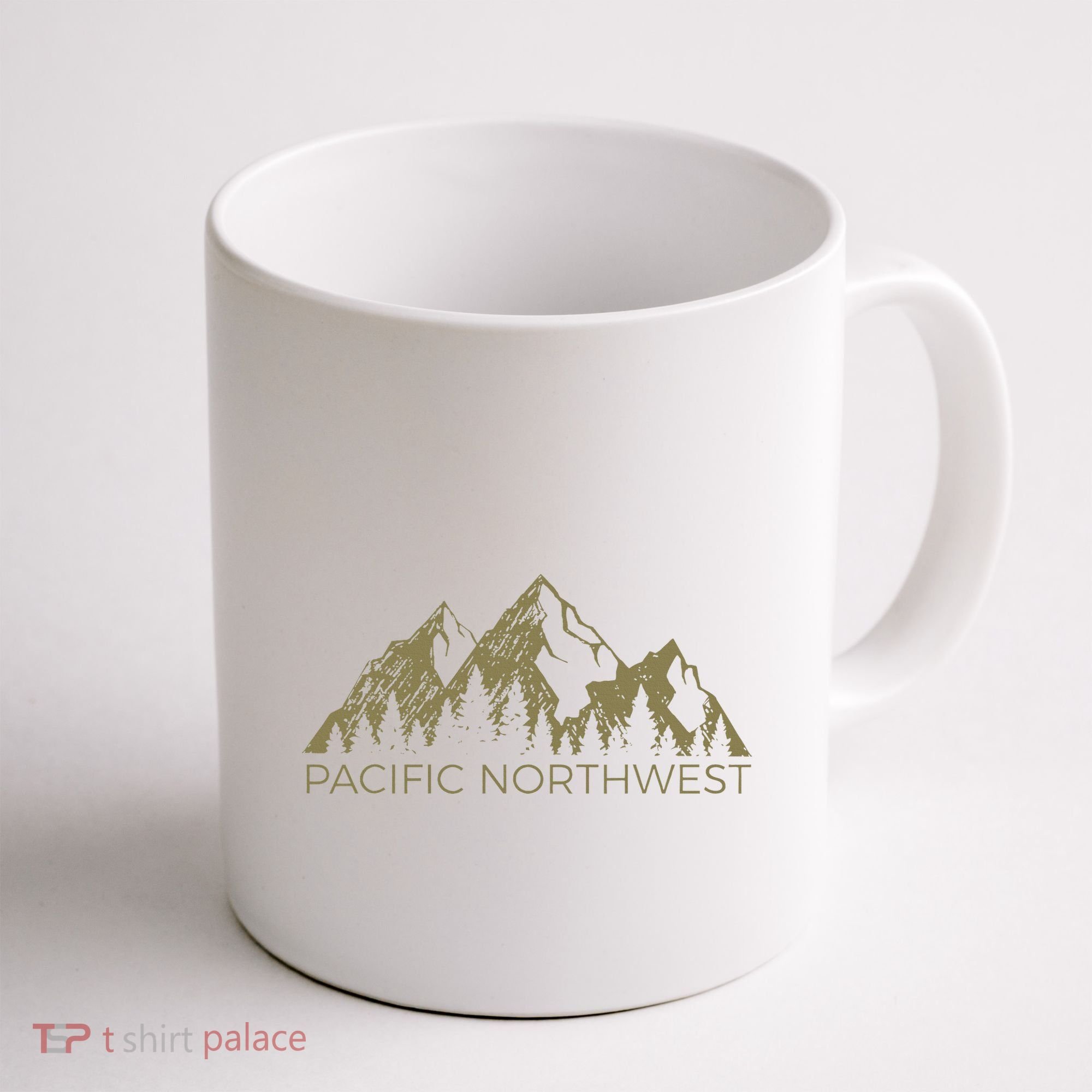 Pacific Northwest Mountain Pnw Pacific Northwest Coffee Mug