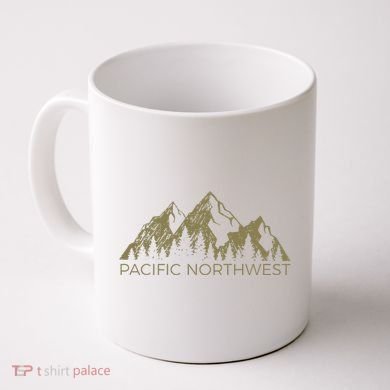 Pacific Northwest Mountain Pnw Pacific Northwest Coffee Mug
