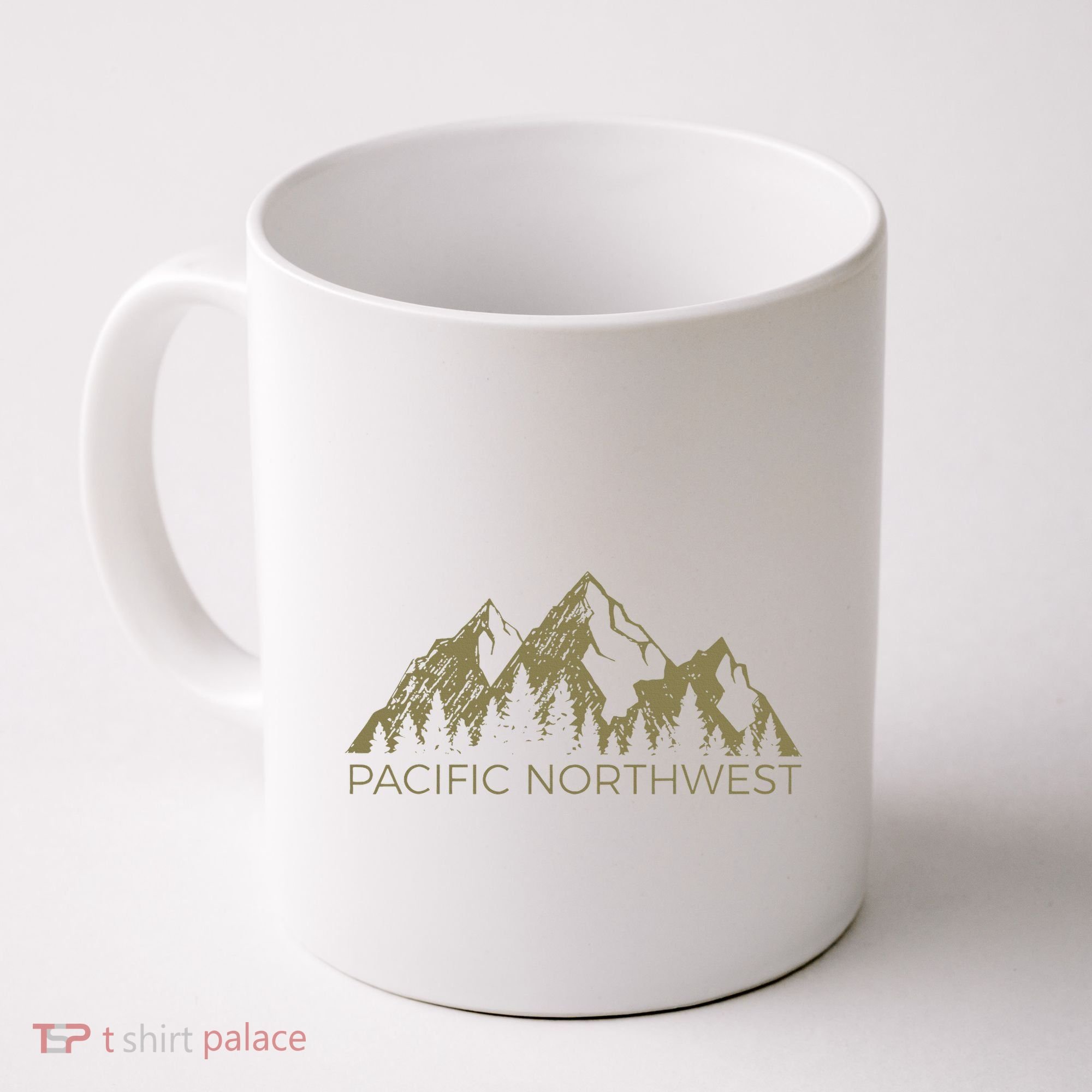 Pacific Northwest Mountain Pnw Pacific Northwest Coffee Mug