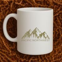 Pacific Northwest Mountain Pnw Pacific Northwest Coffee Mug thumb 2