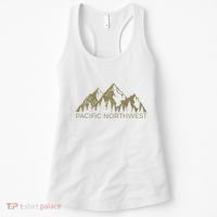 Pacific Northwest Mountain Pnw Pacific Northwest Women's Tank Top thumb 0