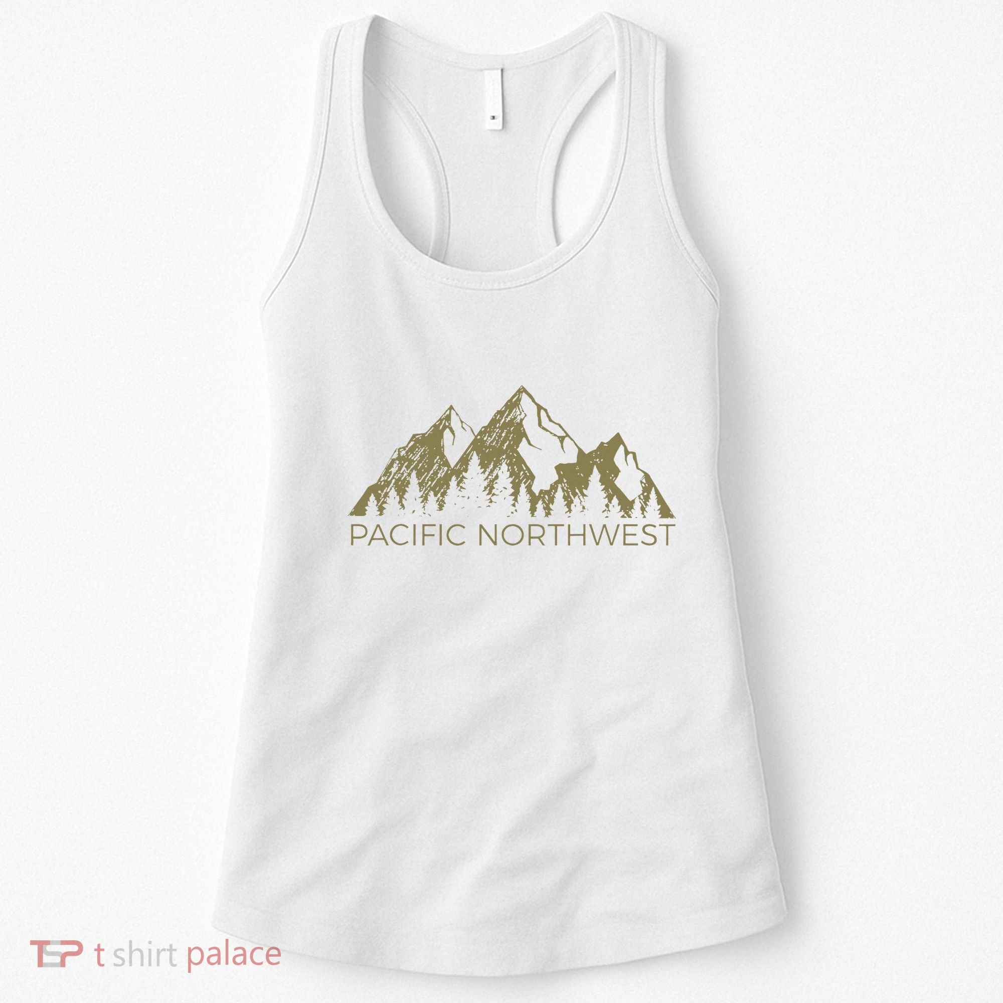 Pacific Northwest Mountain Pnw Pacific Northwest Women's Tank Top