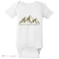 Pacific Northwest Mountain Pnw Pacific Northwest Baby Bodysuit thumb 0