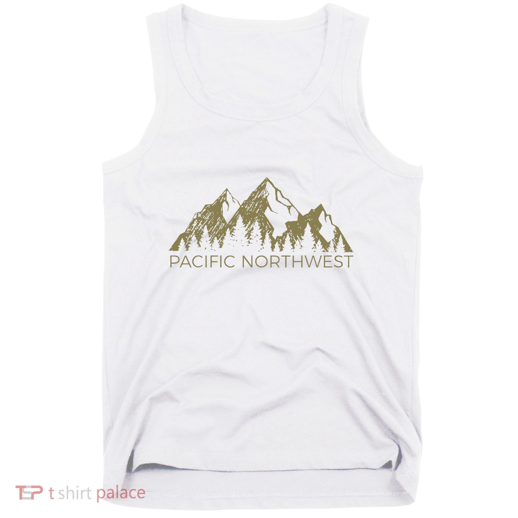 Pacific Northwest Mountain Pnw Pacific Northwest Tank Top