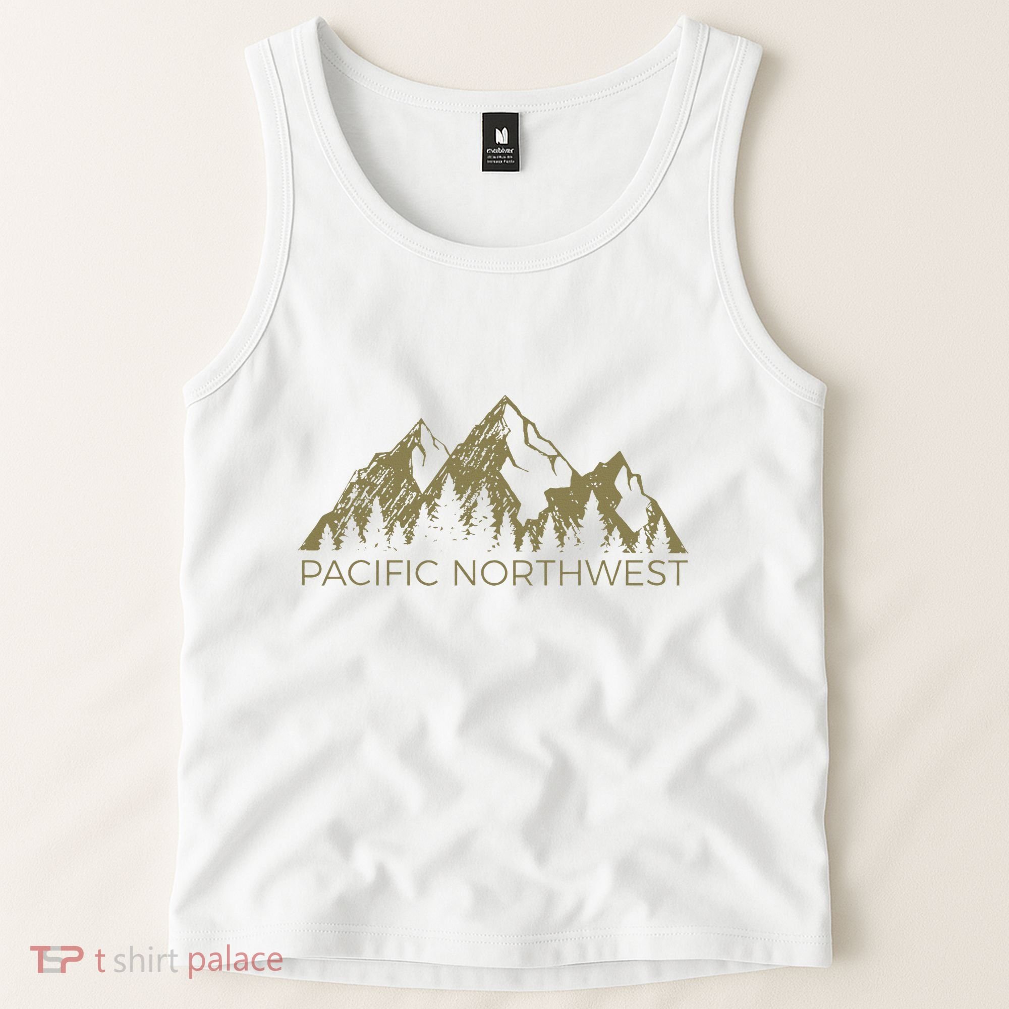 Pacific Northwest Mountain Pnw Pacific Northwest Tank Top