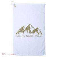 Pacific Northwest Mountain Pnw Pacific Northwest Golf Towel thumb 0
