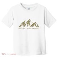 Pacific Northwest Mountain Pnw Pacific Northwest Toddler T-Shirt thumb 0
