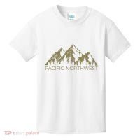Pacific Northwest Mountain Pnw Pacific Northwest Kids T-Shirt thumb 0