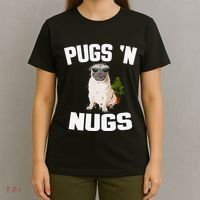 Pugs ´N Nugs Cannabis Pot Weed Smoking Smoke Hash T-Shirt thumb 4