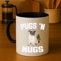 Pugs ´N Nugs Cannabis Pot Weed Smoking Smoke Hash Coffee Mug thumb 4