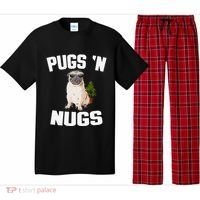 Pugs ´N Nugs Cannabis Pot Weed Smoking Smoke Hash Pajama Set thumb 0