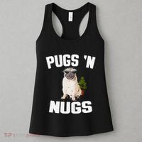 Pugs ´N Nugs Cannabis Pot Weed Smoking Smoke Hash Women's Tank Top thumb 3
