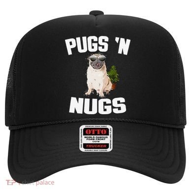 Pugs ´N Nugs Cannabis Pot Weed Smoking Smoke Hash Hat
