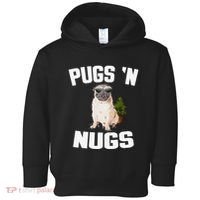 Pugs ´N Nugs Cannabis Pot Weed Smoking Smoke Hash Toddler Hoodie thumb 0