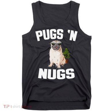 Pugs ´N Nugs Cannabis Pot Weed Smoking Smoke Hash Tank Top