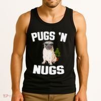 Pugs ´N Nugs Cannabis Pot Weed Smoking Smoke Hash Tank Top thumb 3