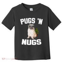 Pugs ´N Nugs Cannabis Pot Weed Smoking Smoke Hash Toddler T-Shirt thumb 0