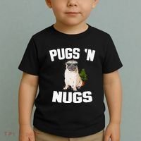 Pugs ´N Nugs Cannabis Pot Weed Smoking Smoke Hash Toddler T-Shirt thumb 2
