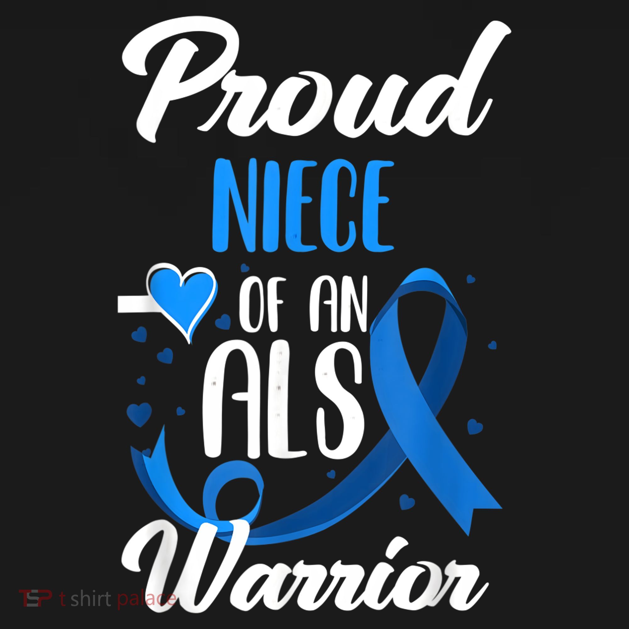 Proud Niece Of An ALS Warrior Aunt Uncle ALS Awareness Sweatshirt