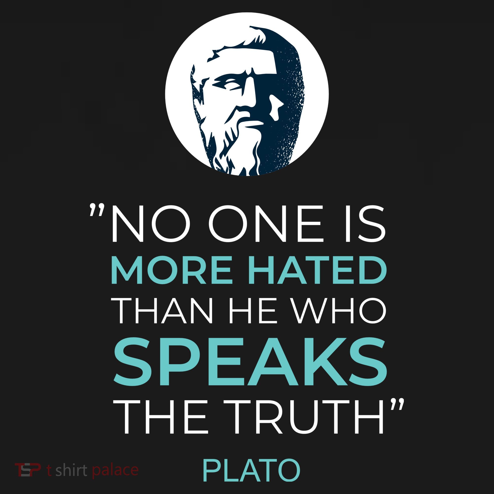 Plato No One Is More Hated Than He Who Speaks The Truth Ornament
