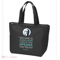 Plato No One Is More Hated Than He Who Speaks The Truth Tote Bag thumb 3