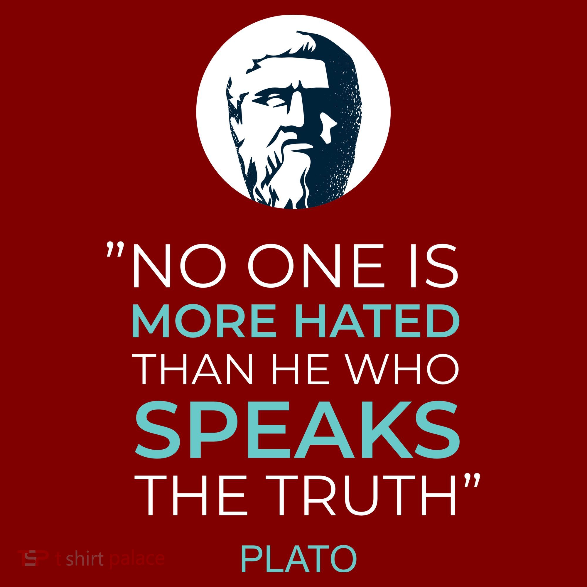Plato No One Is More Hated Than He Who Speaks The Truth Hoodie