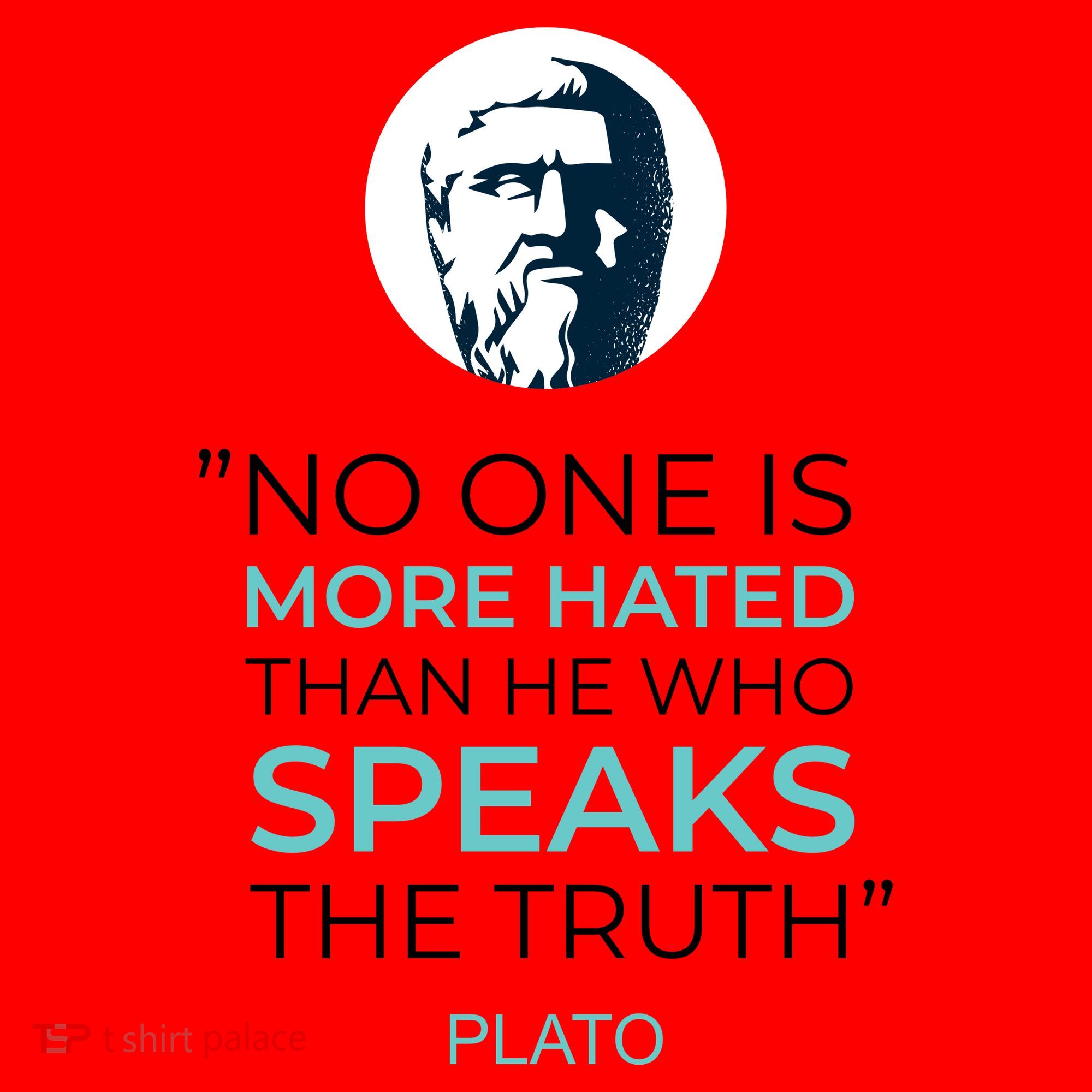 Plato No One Is More Hated Than He Who Speaks The Truth Santa Hat