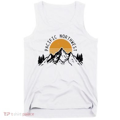 Pacific Northwest PNW Vintage Oregon Idaho Washington Gift Tank Top