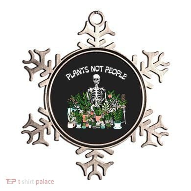 Plants Not People Skeleton Funny Gardening Ornament