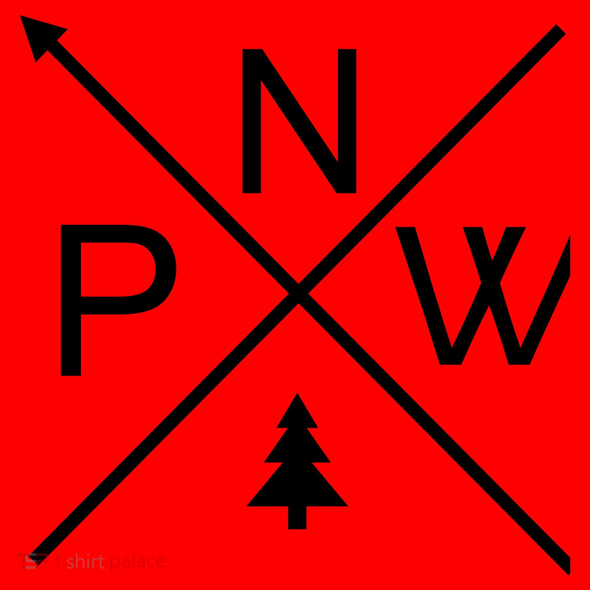 Pacific Northwest Pride PNW Santa Hat