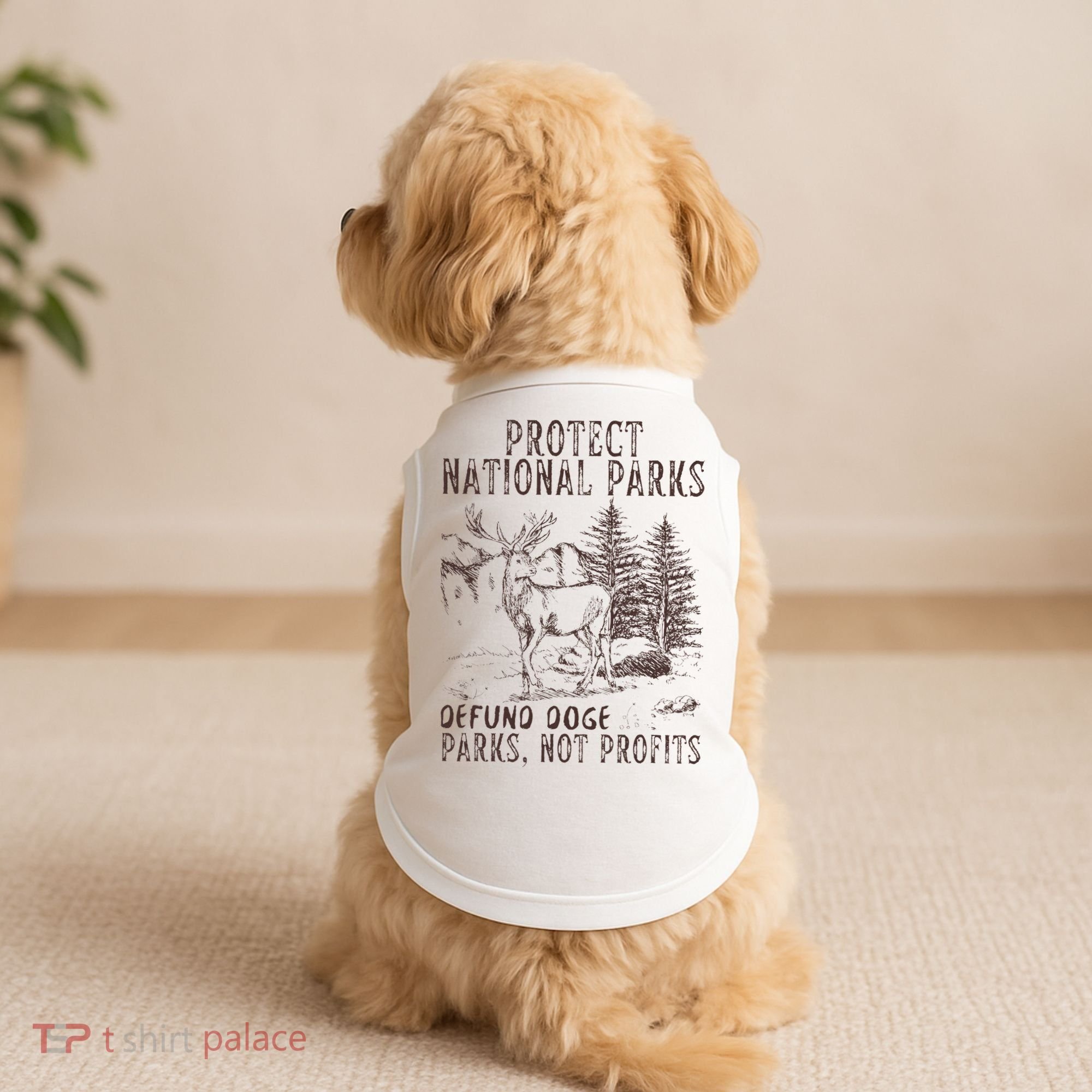 Protect National Parks Defund Doge Support Parks Not Profits Doggie Tank