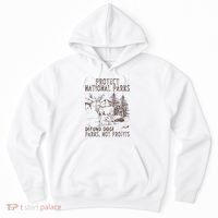 Protect National Parks Defund Doge Support Parks Not Profits Hoodie thumb 0