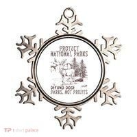 Protect National Parks Defund Doge Support Parks Not Profits Ornament thumb 0
