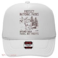 Protect National Parks Defund Doge Support Parks Not Profits Hat thumb 0