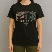 Psych Nurse Psychiatric Nurse Mental Health Nurse Gifts T-Shirt thumb 4