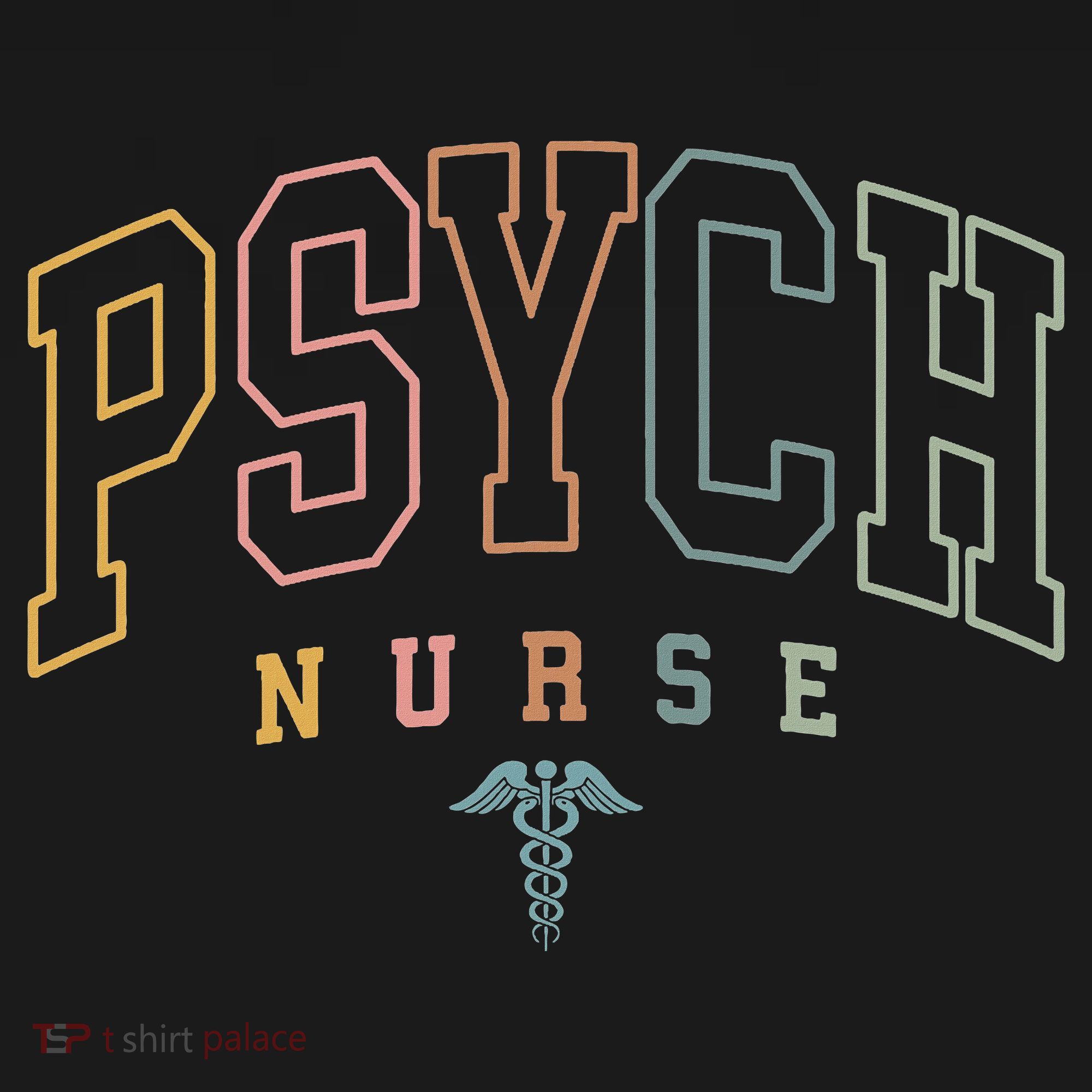Psych Nurse Psychiatric Nurse Mental Health Nurse Gifts T-Shirt