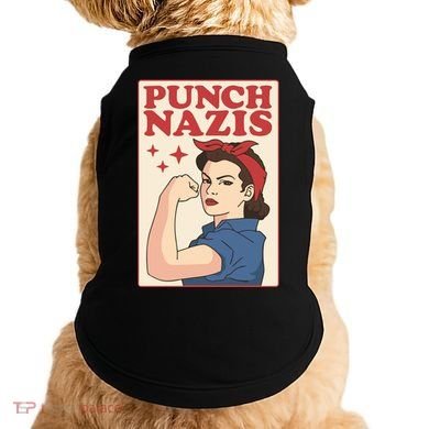 Punch Nazis Doggie Tank