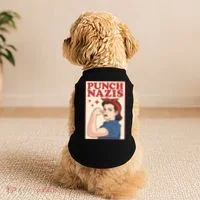 Punch Nazis Doggie Tank thumb 2