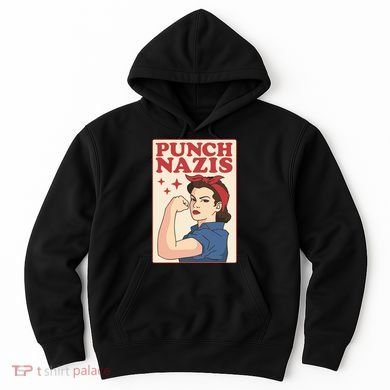 Punch Nazis Hoodie