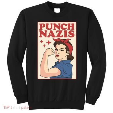 Punch Nazis Sweatshirt